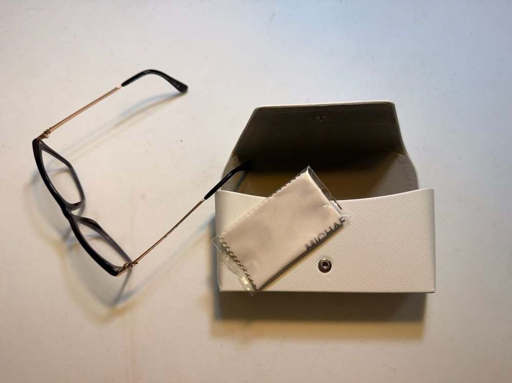 Michael Kors Caracas MK4058 Rx Eyeglasses with Saffiano Leather Case